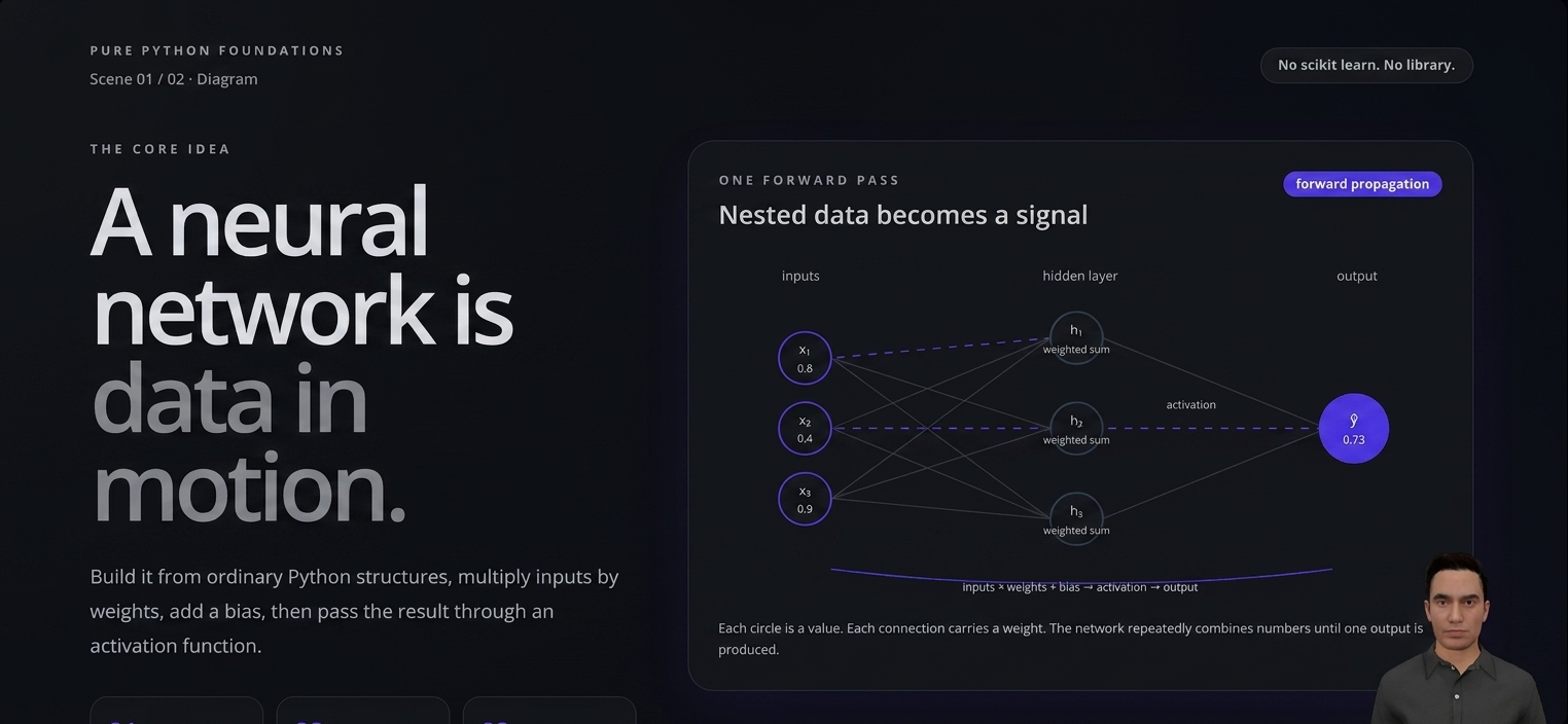 AI-Based Concept Explanations Dark